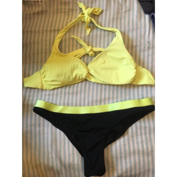 Victoria's Secret Other - Victoria’s Secret Neon Yellow Swimsuit Victoria's Secret Other - Victoria’s Secret Neon Yellow Swimsuit